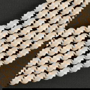 Natural White Fossil Gemstone 8 MM Round Smooth Beads 10 Strand: Natural White Fossil Gemstone 8 MM Round Smooth Beads 10 Strand Product Type : Loose Beads Strand Gemstone : White Fossil Beads Shape : Smooth Beads Size : 8 MM Quantity : 10 Lines Strand<