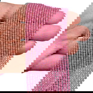 Natural Pink Tourmaline Gemstone 2 mm Round Micro Faceted Beads 10 Strand: Natural Pink Tourmaline Gemstone 2 mm Round Micro Faceted Beads 10 Strand Product Type : Loose Beads Strand Gemstone : Pink Tourmaline Beads Shape : Round Micro Faceted Beads Size : 2 mm Quant