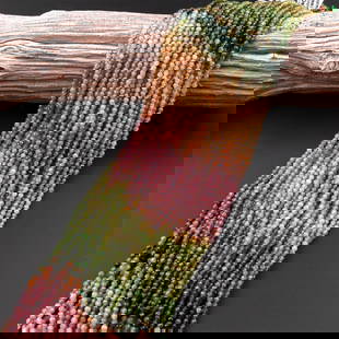 Natural Multi Tourmaline Shaded Gemstone 3 mm Round Micro Faceted Beads 10 Strand: Natural Multi Tourmaline Shaded Gemstone 3 mm Round Micro Faceted Beads 10 Strand Product Type : Loose Beads Strand Gemstone : Multi Tourmaline Shaded Beads Shape : Round Micro Faceted Beads Size :