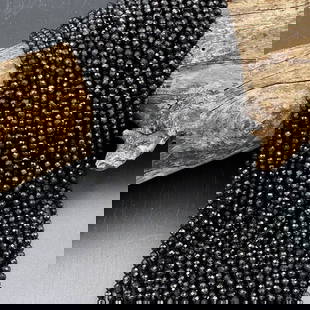 Natural Black Tourmaline Gemstone 2 mm Round Micro Faceted Beads 10 Strand: Natural Black Tourmaline Gemstone 2 mm Round Micro Faceted Beads 10 Strand Product Type : Loose Beads Strand Gemstone : Black Tourmaline Beads Shape : Round Micro Faceted Beads Size : 2 mm Qua