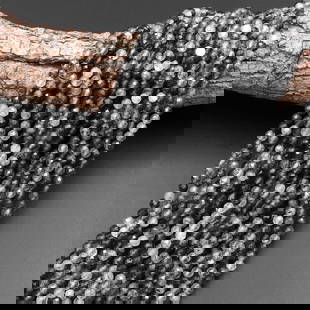 Natural Black Tourmaline Rutile Quartz Gemstone 3 mm Round Micro Faceted Beads 10 Strand: Natural Black Tourmaline Rutile Quartz Gemstone 3 mm Round Micro Faceted Beads 10 Strand Product Type : Loose Beads Strand Gemstone : Black Tourmaline Rutile Quartz Beads Shape : Round Micro Faceted B