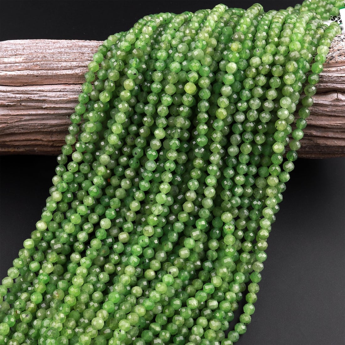 Natural Jade Gemstone 2 mm Round Faceted Cut Beads 10 Strand: Natural Jade Gemstone 2 mm Micro Round Faceted Cut Beads Rondelle 10 Strand 15.5 Inches Each Product Type : Loose Beads Strand Gemstone : Jade Beads Shape : Round Faceted Cut Beads Size : 2 mm