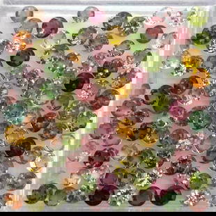 Multi Tourmaline 2.75 MM Round Diamond Cut 50 Pieces: Natural Multi Tourmaline 2.75 MM Round Diamond Cut 50 Pieces Gemstone : Multi Tourmaline Shape : Round Size : 2.75 MM Color : Multi Color Type : Diamond Cut Quantity : 50 Pieces<