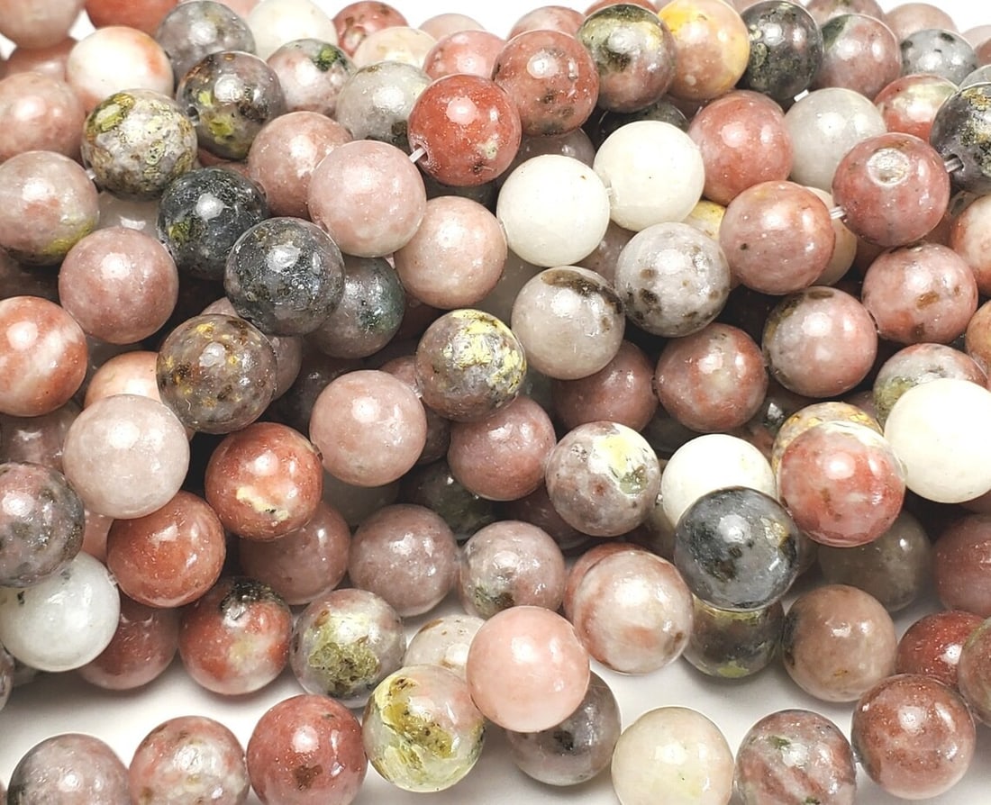 Natural Cherry Flower Jasper Gemstone 6 mm Round Smooth Plain Beads 10 Strand: Natural Cherry Flower Jasper Gemstone 6 mm Round Smooth Plain Beads 10 Strand Product Type : Loose Beads Strand Gemstone : Cherry Flower Jasper Beads Shape : Round Smooth Plain Beads Size : 6 mm