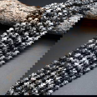 Natural Black Spider Web Jasper Gemstone 10 mm Round Smooth Plain Beads 10 Strand: Natural Black Spider Web Jasper Gemstone 10 mm Round Smooth Plain Beads 10 Strand Product Type : Loose Beads Strand Gemstone : Black Spider Web Jasper Beads Shape : Round Smooth Plain Beads Size : 1