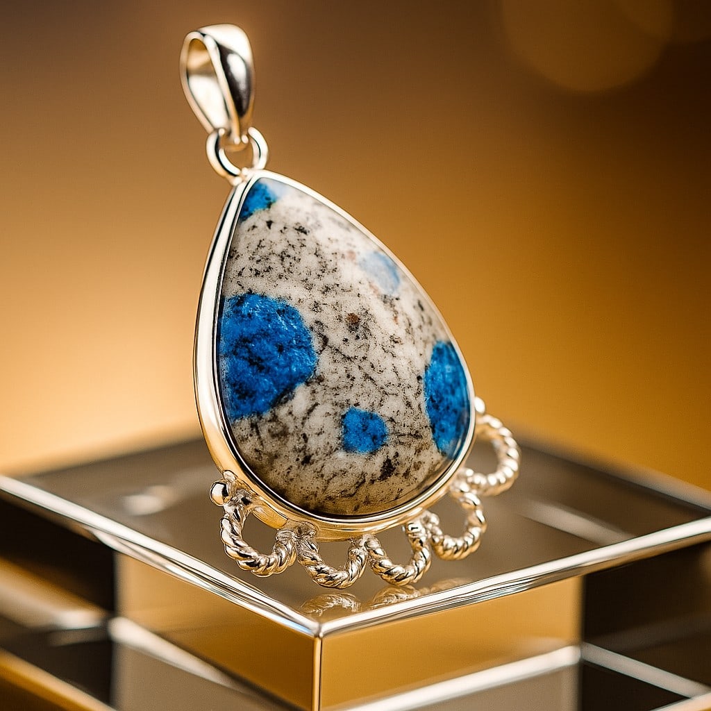 K2 JASPER 92.5 STERLING SILVER PENDANT (1 of 5)