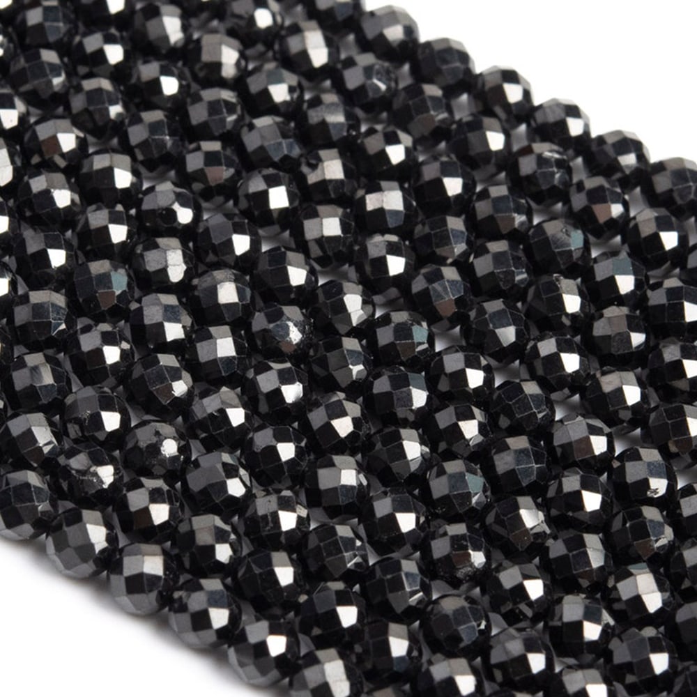Natural Black Spinel Gemstone 2 mm Round Micro Faceted Beads 10 Strand: Natural Black Spinel Gemstone 2 mm Round Micro Faceted Beads 10 Strand Product Type : Loose Beads Strand Gemstone : Black Spinel Beads Shape : Round Micro Faceted Beads Size : 2 mm Quantity :