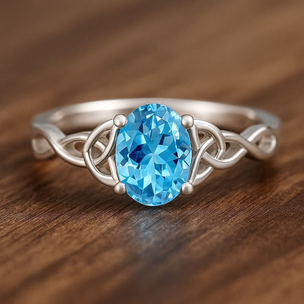 Natural Aquamarine Gemstone 92.5 Sterling Silver Ring: Natural Aquamarine Gemstone 92.5 Sterling Silver Ring Jewelry Type : Ring Gemstone : Natural Aquamarine Gemstone Shape : Oval Gemstone Size : 8x6 MM Gemstone Quantity : 1 Piece Metal : Si