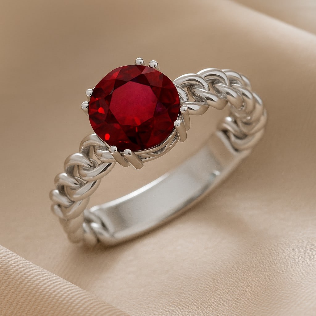 Natural Tanzanite Gemstone 92.5 Sterling Silver Ring: Natural Tanzanite Gemstone 92.5 Sterling Silver Ring Jewelry Type : Ring Gemstone : Natural Tanzanite Gemstone Shape : Round Gemstone Size : 8 MM Gemstone Quantity : 1 Piece Metal : Silver Metal