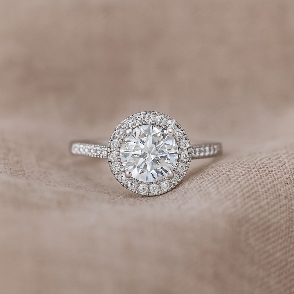 Lab Grown Diamond 92.5 Sterling Silver Ring: Lab Grown Diamond 92.5 Sterling Silver Ring Jewelry Type : Ring Gemstone : Lab Grown Diamond Gemstone Shape : Round Gemstone Size : 7 MM Gemstone Quantity : 1 Piece Diamond Type : Lab Gro