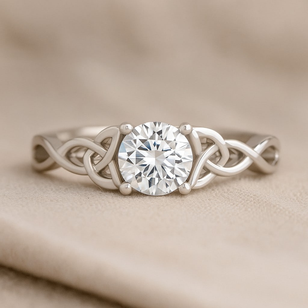 Lab Grown Diamond 92.5 Sterling Silver Ring: Lab Grown Diamond 92.5 Sterling Silver Ring Jewelry Type : Ring Gemstone : Lab Grown Diamond Gemstone Shape : Round Gemstone Size : 6 MM Gemstone Quantity : 1 Piece Diamond Type : Lab Gro