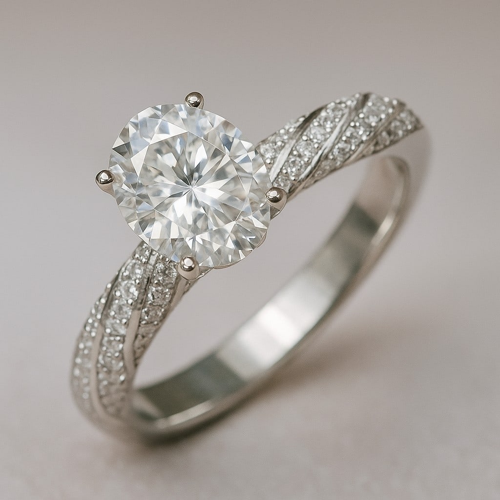 Lab Grown Diamond 92.5 Sterling Silver Ring: Lab Grown Diamond 92.5 Sterling Silver Ring Jewelry Type : Ring Gemstone : Lab Grown Diamond Gemstone Shape : Oval Gemstone Size : 8x6 MM Gemstone Quantity : 1 Piece Diamond Type : Lab Grown Diamond