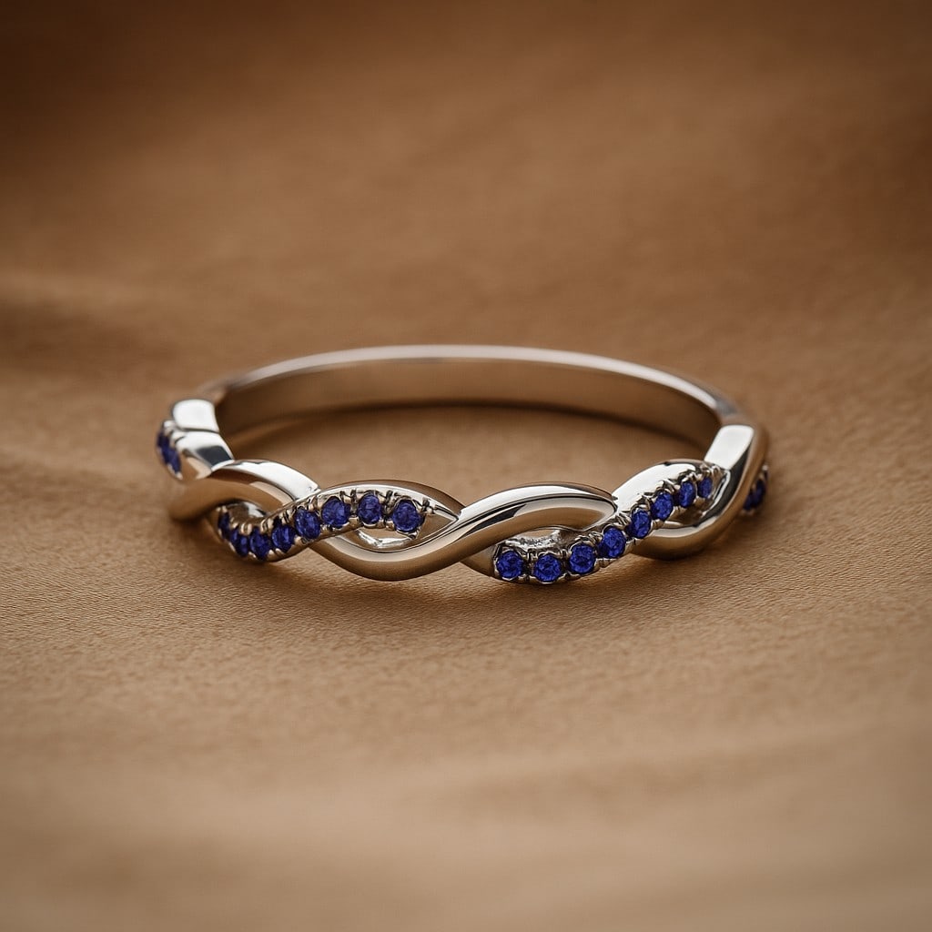 Natural Tanzanite Gemstone 92.5 Sterling Silver Ring: Natural Tanzanite Gemstone 92.5 Sterling Silver Ring Jewelry Type : Ring Gemstone : Natural Tanzanite Gemstone Shape : Round Gemstone Size : 1 MM Gemstone Quantity : 32 Pieces Metal : Sil