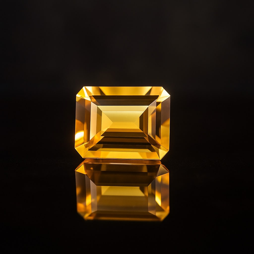 Natural Citrine 13 Ct Octagon Cut Gemstone (1 of 3)