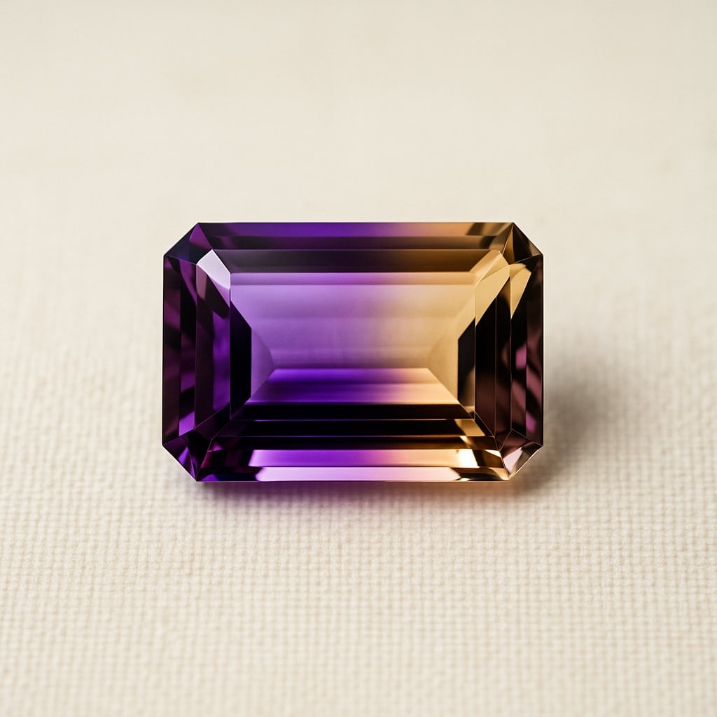 Natural Ametrine 15.25 Ct Octagon Cut Gemstone (1 of 6)