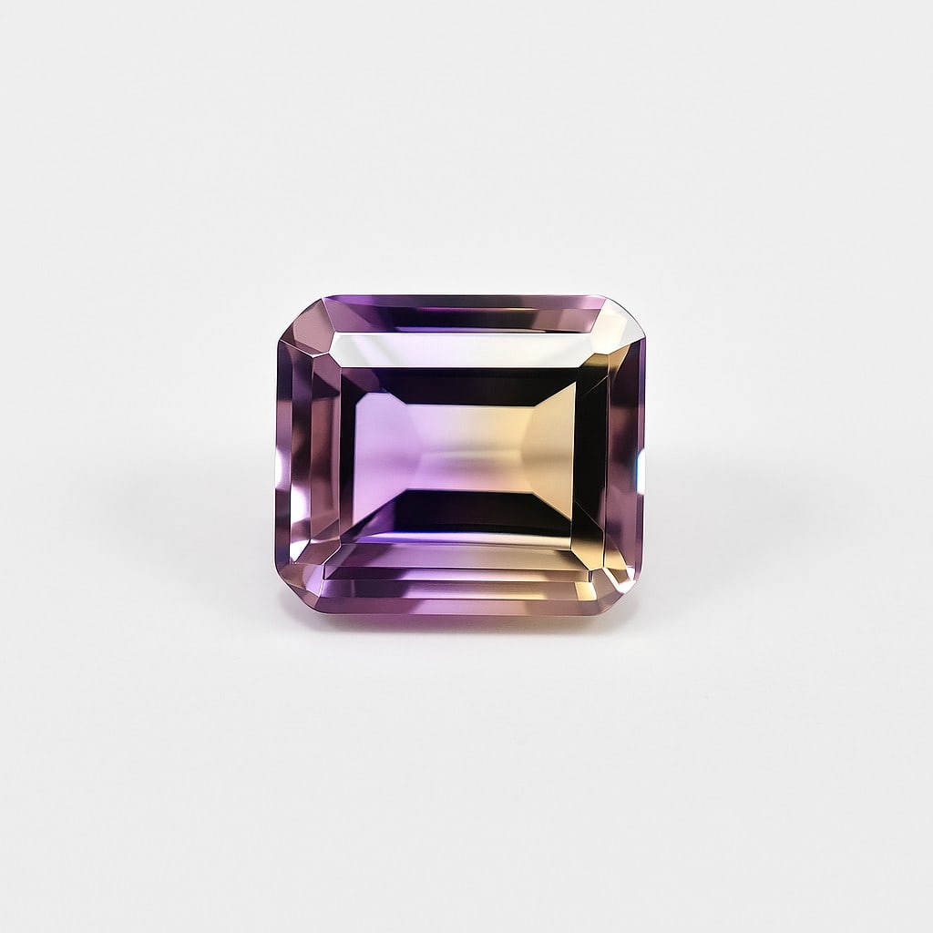 Natural Ametrine 11.1 Ct Octagon Cut Gemstone (1 of 5)