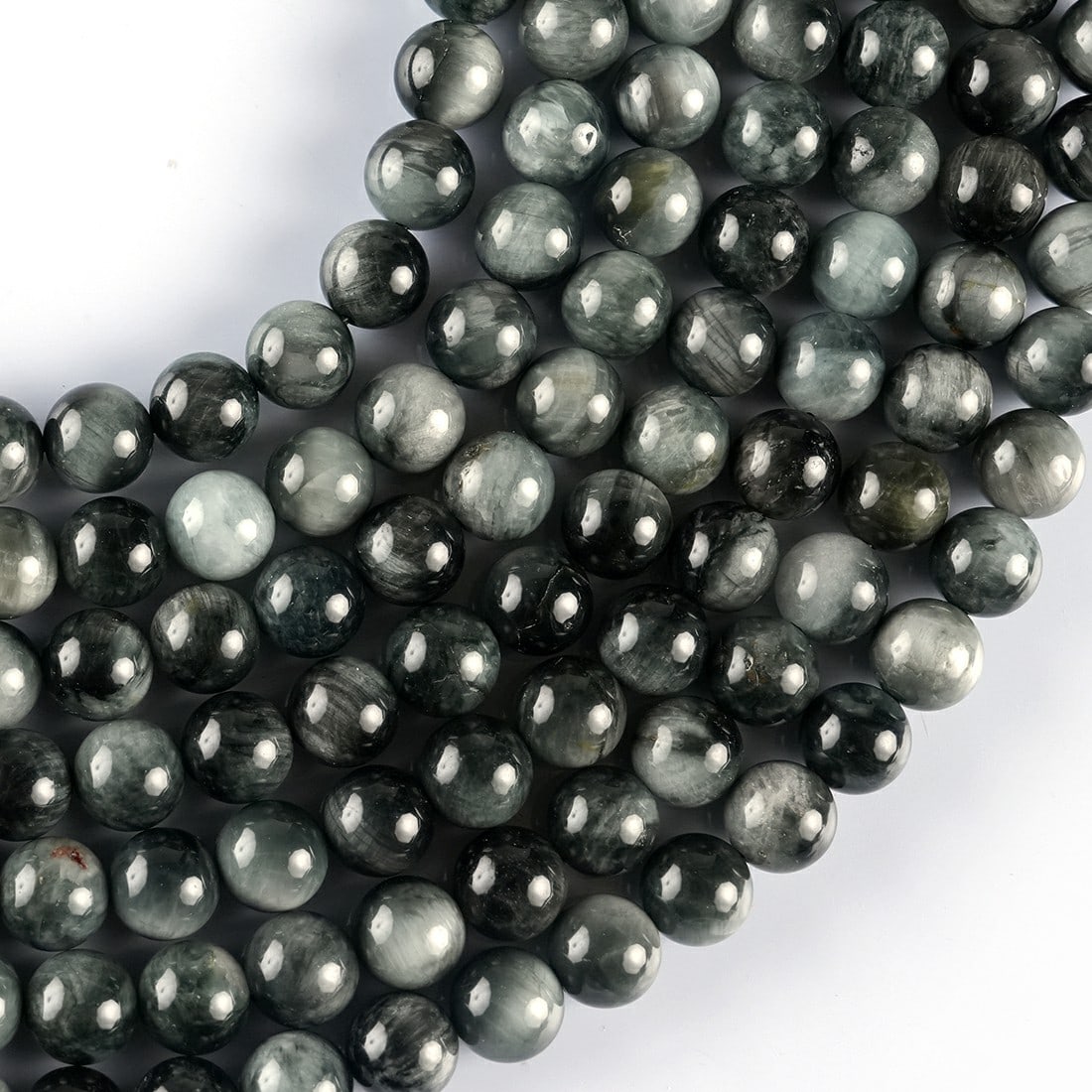 Natural Hawk's Eye Gemstone 8 MM Round Smooth Beads 5 Strand: Natural Hawk's Eye Gemstone 8 MM Round Smooth Beads 5 Strand Product Type : Loose Beads Strand Gemstone : Hawk's Eye Beads Shape : Smooth Beads Size : 8 MM Quantity : 5 Lines Strand