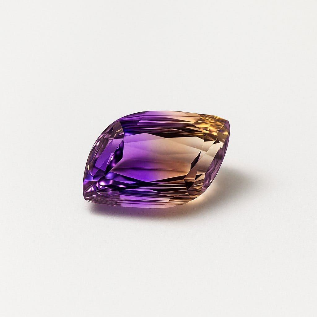 Natural Ametrine 13.65 Ct Fancy Cut Gemstone (1 of 7)
