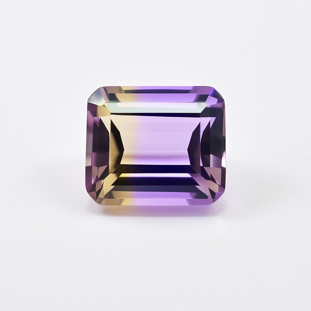 Natural Ametrine 11.1 Ct Octagon Cut Gemstone (1 of 5)