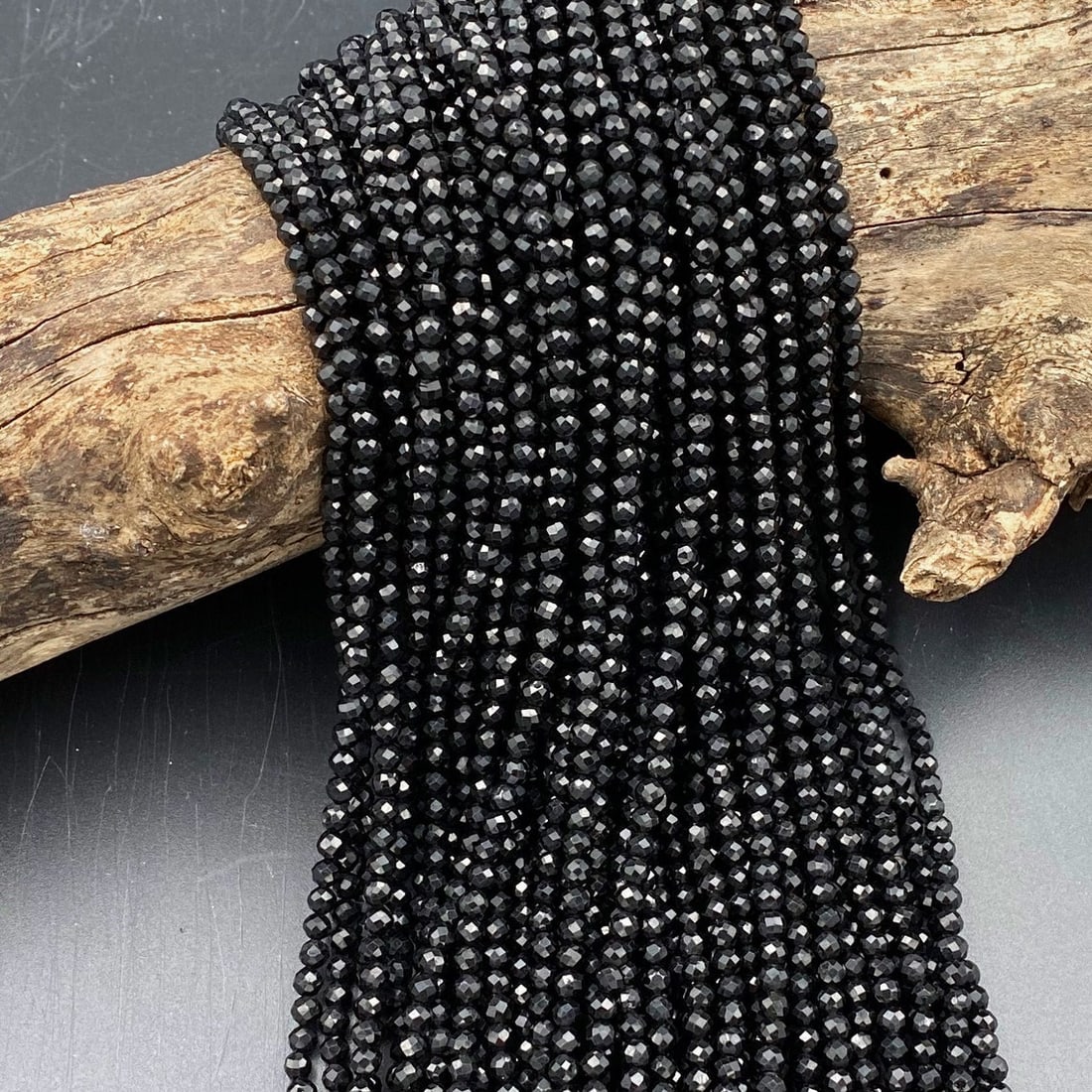 Natural Black Tourmaline Gemstone 2 mm Round Micro Faceted Beads 10 Strand: Natural Black Tourmaline Gemstone 2 mm Round Micro Faceted Beads 10 Strand Product Type : Loose Beads Strand Gemstone : Black Tourmaline Beads Shape : Round Micro Faceted Beads Size : 2 mm Qua
