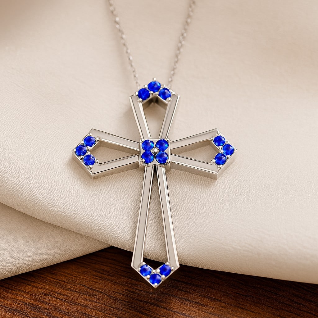 Natural Tanzanite Gemstone 92.5 Sterling Silver Pendant with Chain: Natural Tanzanite Gemstone 92.5 Sterling Silver Pendant with Chain Gemstone Shape : Round Gemstone Size : 1.1 MM, 1 MM Gemstone Quantity : 4 Pieces, 12 Pieces Metal : Silver Metal Purity : 92.5 Sterli