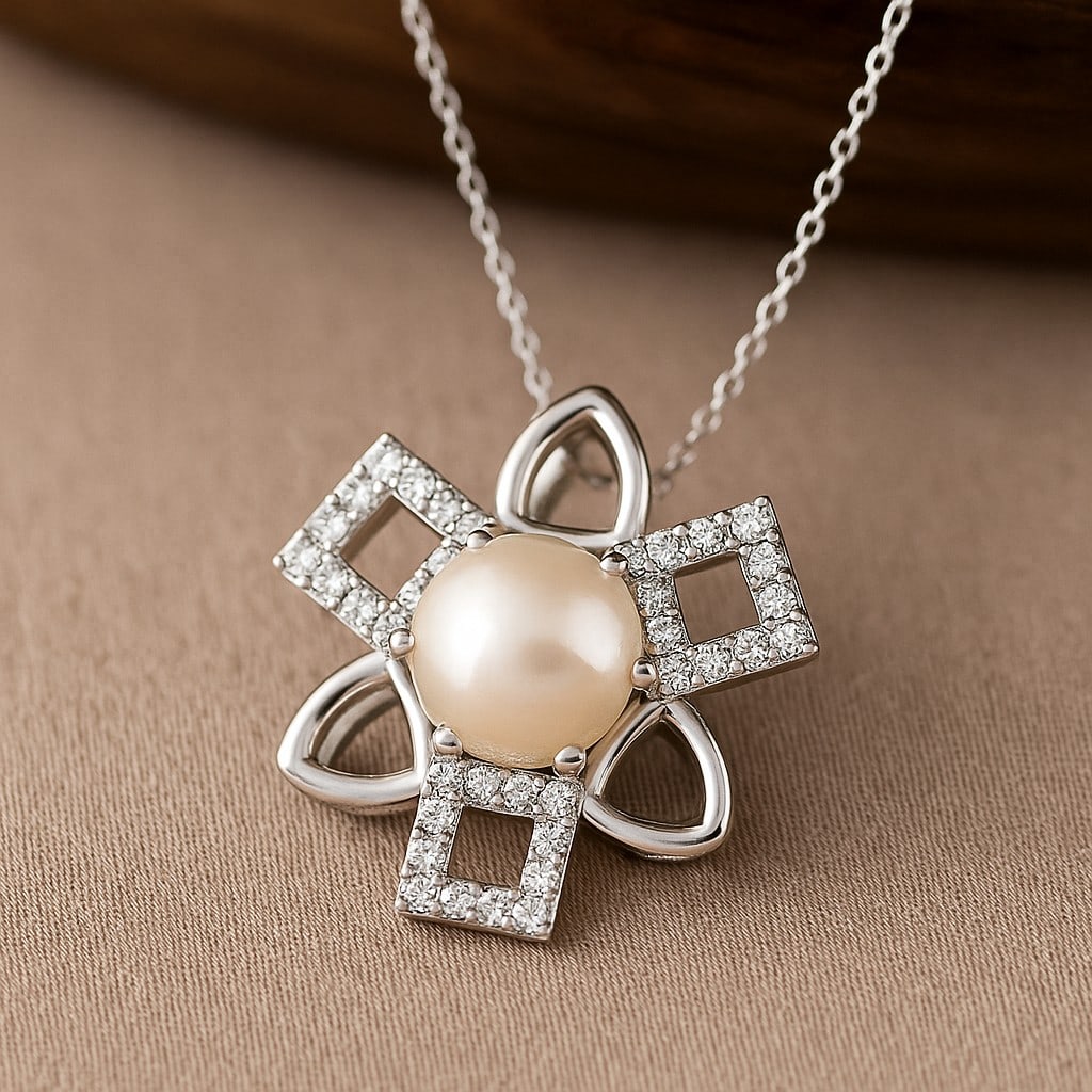 Natural Peridot & Diamond 92.5 Sterling Silver Pendant with Chain: Natural Peridot & Diamond 92.5 Sterling Silver Pendant with Chain Gemstone Shape : Round Gemstone Size : 6 MM Gemstone Quantity : 1 Piece Diamond Type : Lab Grown Diamond Shape : Round Diamond