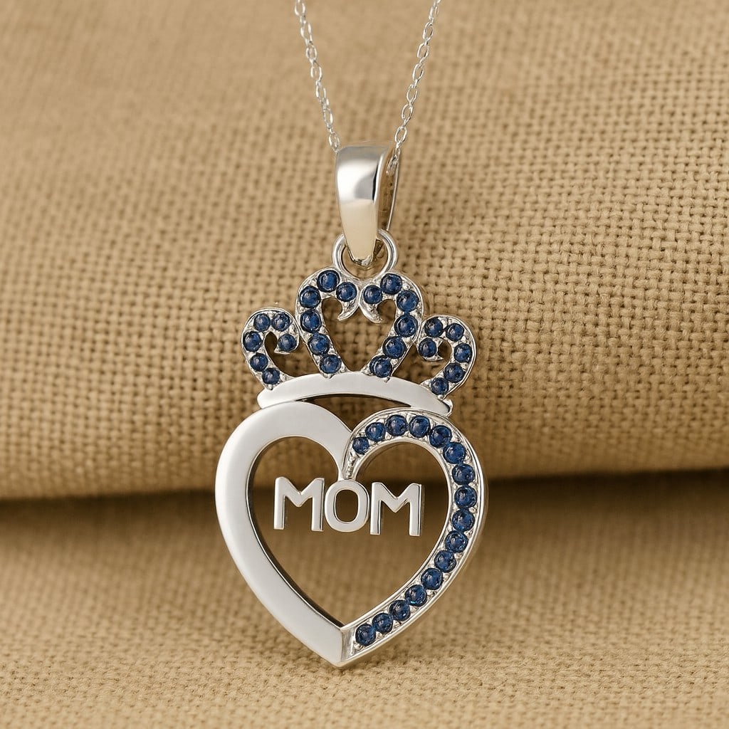 Natural Blue Sapphire Gemstone 92.5 Sterling Silver Pendant with Chain: Natural Blue Sapphire Gemstone 92.5 Sterling Silver Pendant with Chain Gemstone Shape : Round Gemstone Size : 0.8 - 1 MM Gemstone Quantity : 40 Pieces Metal : Silver Metal Purity : 92.5 Sterling Silve