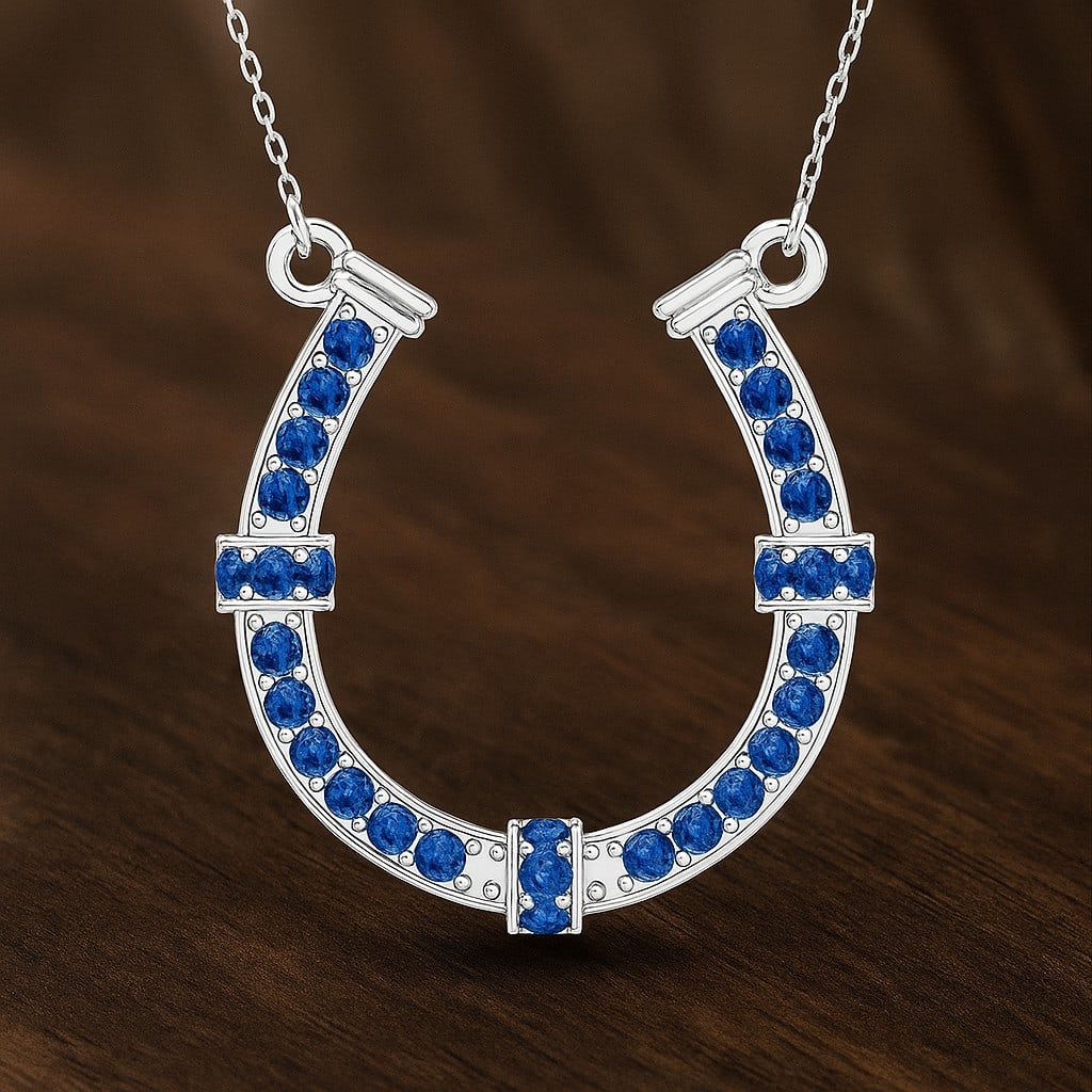 Natural Blue Sapphire Gemstone 92.5 Sterling Silver Necklace: Natural Blue Sapphire Gemstone 92.5 Sterling Silver Necklace Gemstone Shape : Round Gemstone Size : 1.5 MM Gemstone Quantity : 1 Piece Metal : Silver Metal Purity : 92.5 Sterling Silver Pendant
