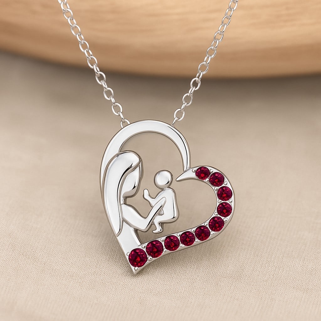 Natural Ruby Gemstone 92.5 Sterling Silver Pendant with Chain: Natural Ruby Gemstone 92.5 Sterling Silver Pendant with Chain Gemstone Shape : Round Gemstone Size : 1.5 - 2.3 MM Gemstone Quantity : 10 Pieces Metal : Silver Metal Purity : 92.5 Sterling Silver