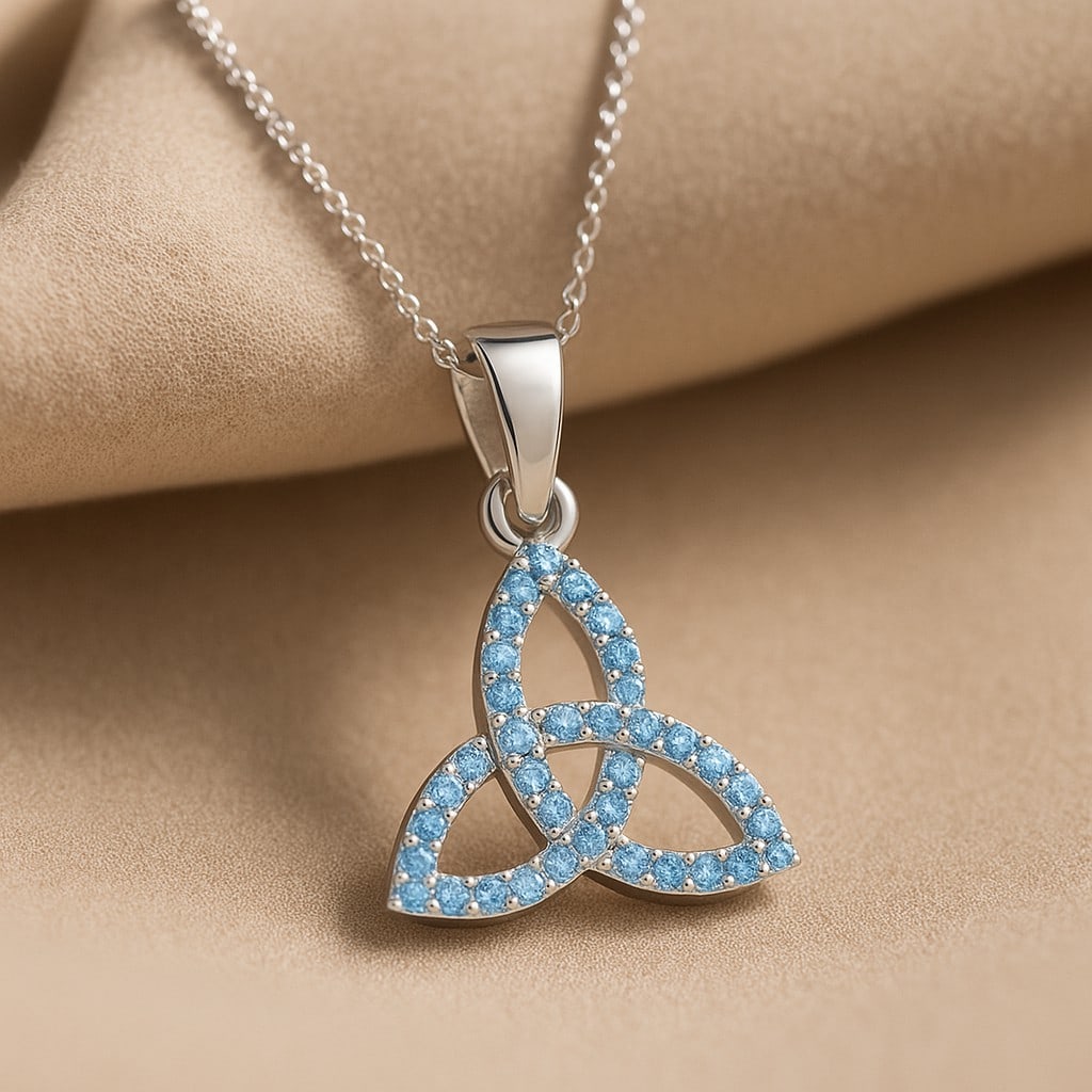 Natural Aquamarine Gemstone 92.5 Sterling Silver Pendant with Chain: Natural Aquamarine Gemstone 92.5 Sterling Silver Pendant with Chain Gemstone Shape : Round Gemstone Size : 1.1 MM Gemstone Quantity : 40 Pieces Metal : Silver Metal Purity : 92.5 Sterling Silver