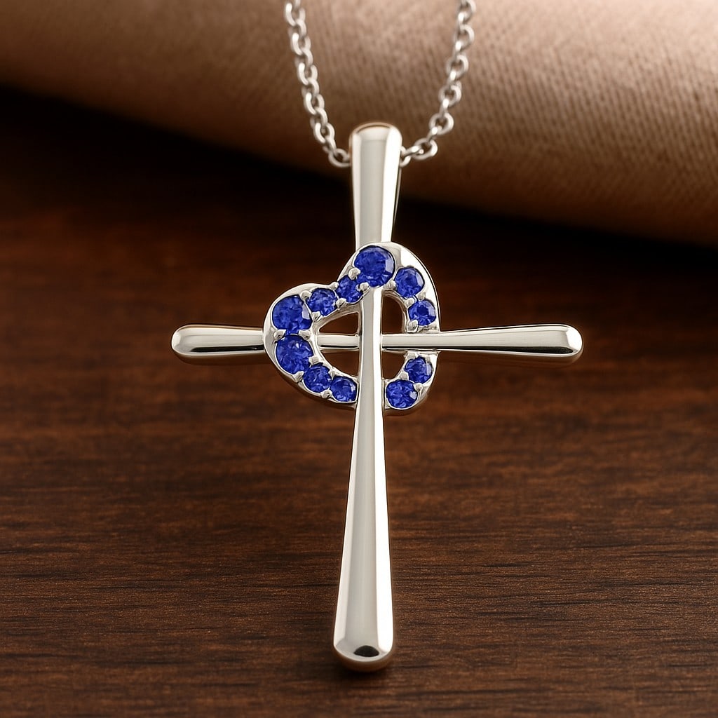 Natural Tanzanite Gemstone 92.5 Sterling Silver Pendant with Chain: Natural Tanzanite Gemstone 92.5 Sterling Silver Pendant with Chain Gemstone Shape : Round Gemstone Size : 1.3 -1.9 MM Gemstone Quantity : 11 Pieces Metal : Silver Metal Purity : 92.5 Sterling Silver</