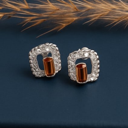 Natural Citrine Gemstone 92.5 Sterling Silver Push Back Earring: Natural Citrine Gemstone 92.5 Sterling Silver Push Back Earring Jewelry Type : Earring Gemstone : Citrine Gemstone Shape : Octagon Gemstone Size : 5x3 MM Metal : Sterling Silver Metal Purity