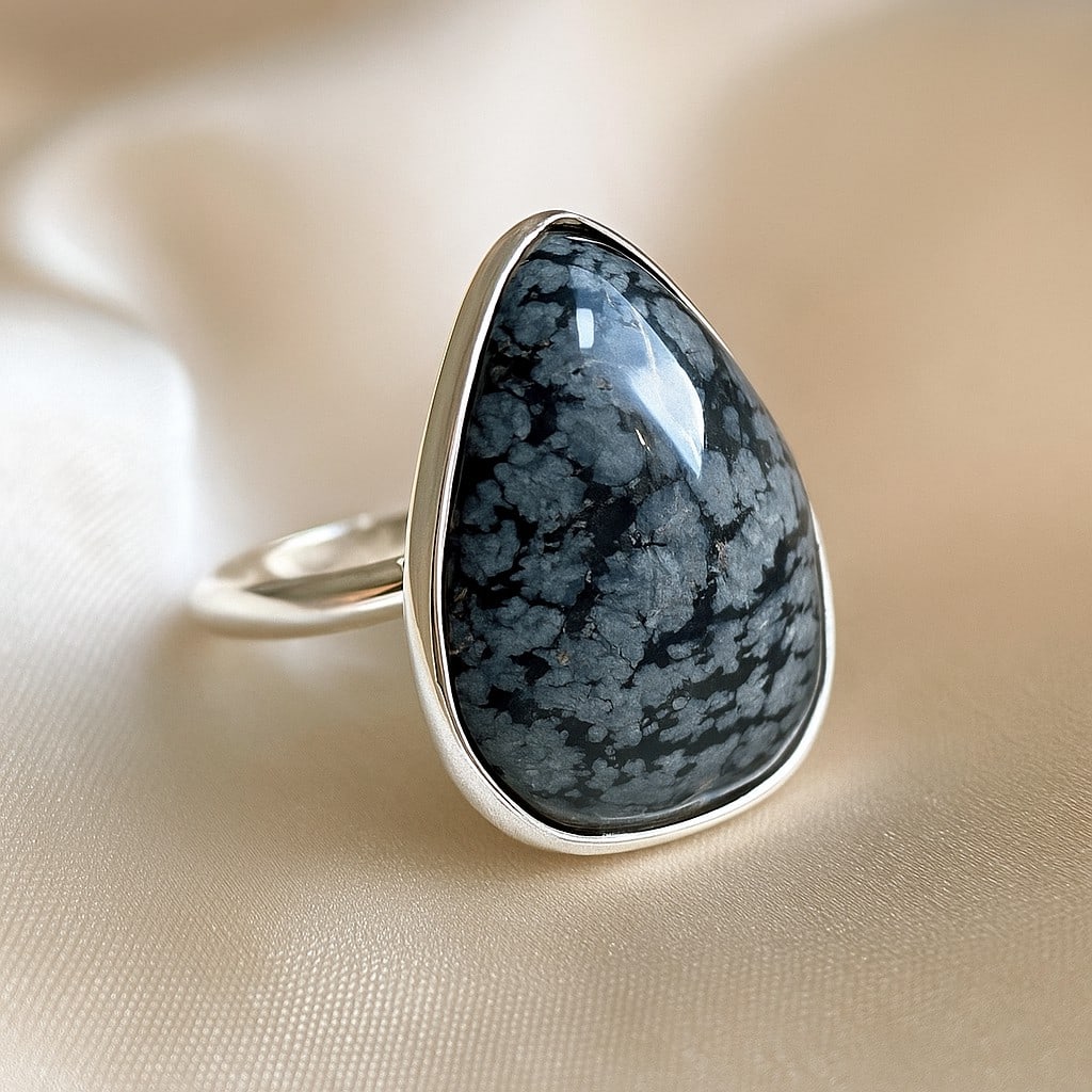 GABBRO 925 STERLING SILVER RING (1 of 3)