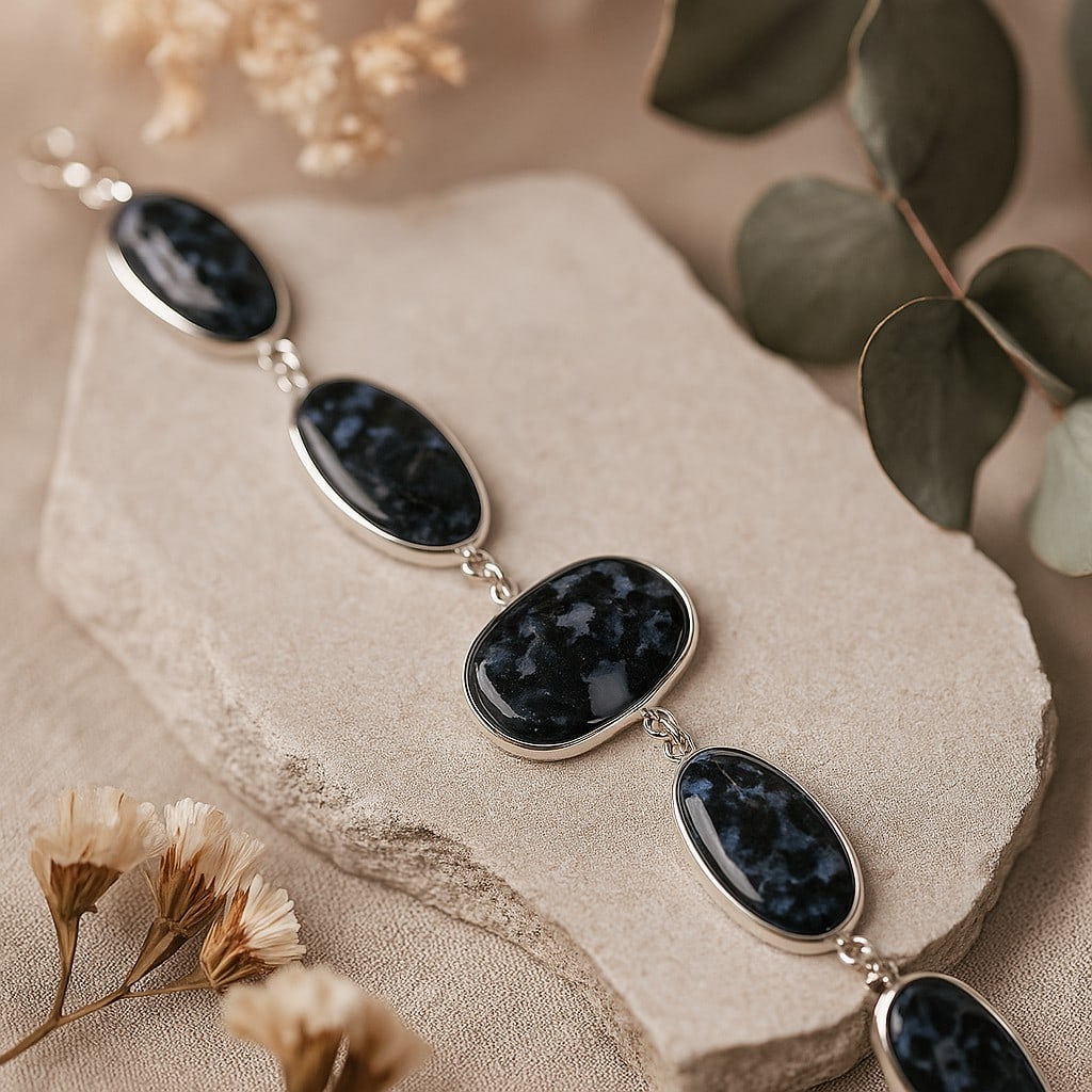 GABBRO 92.5 STERLING SILVER BRACELET (1 of 4)