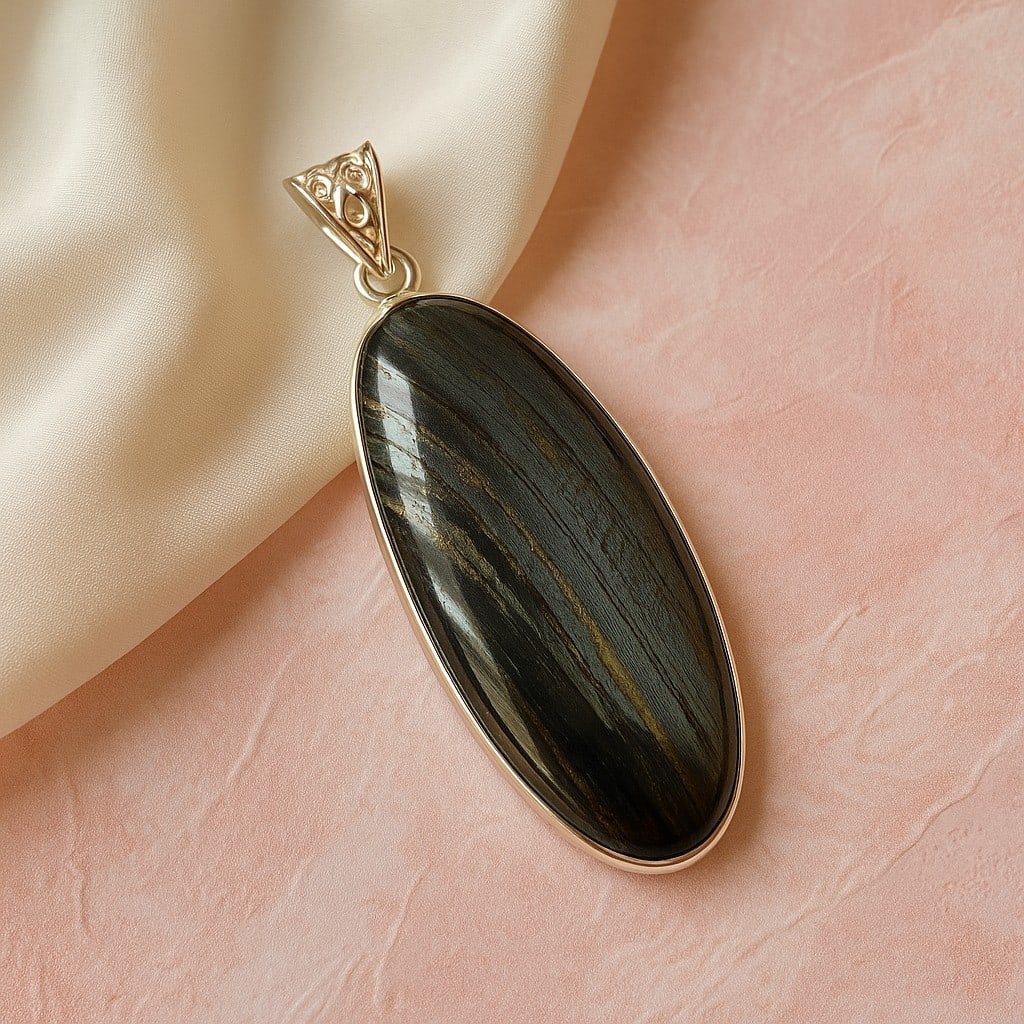 IRON TIGER 925 STERLING SILVER PENDANT (1 of 3)