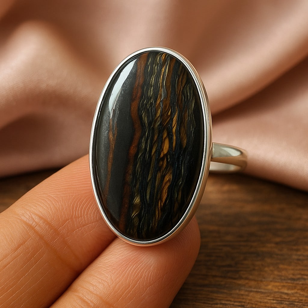 IRON TIGER 925 STERLING SILVER RING (1 of 2)