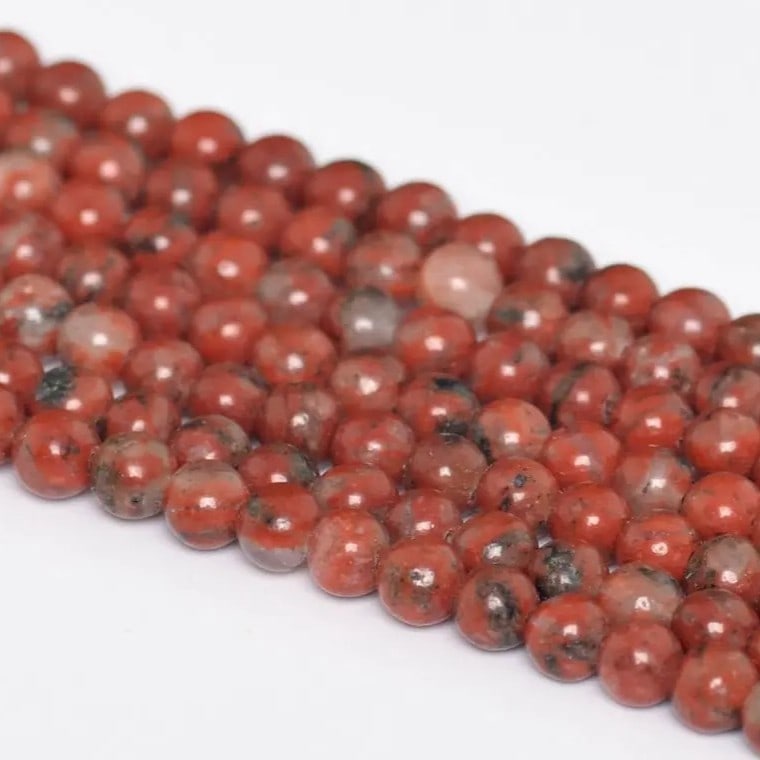 Natural Red Jasper Gemstone 10 mm Round Smooth Plain Beads 10 Strand: Natural Red Jasper Gemstone 10 mm Round Smooth Plain Beads 10 Strand Product Type : Loose Beads Strand Gemstone : Red Jasper Beads Shape : Round Smooth Plain Beads Size : 10 mm Quantity :