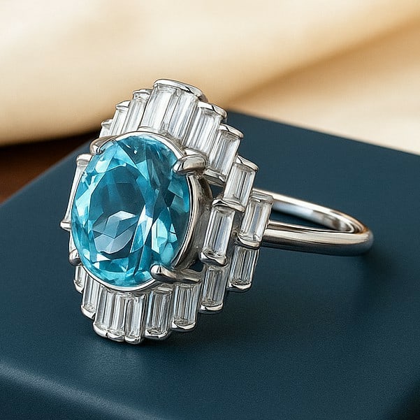 Natural Swiss Blue Topaz Gemstone 92.5 Sterling Silver Adjustable Ring: Natural Swiss Blue Topaz Gemstone 92.5 Sterling Silver Adjustable Ring Jewelry Type : Ring Gemstone : Swiss Blue Topaz Gemstone Shape : Round Gemstone Size : 12 MM Metal : Sterling Silver Me