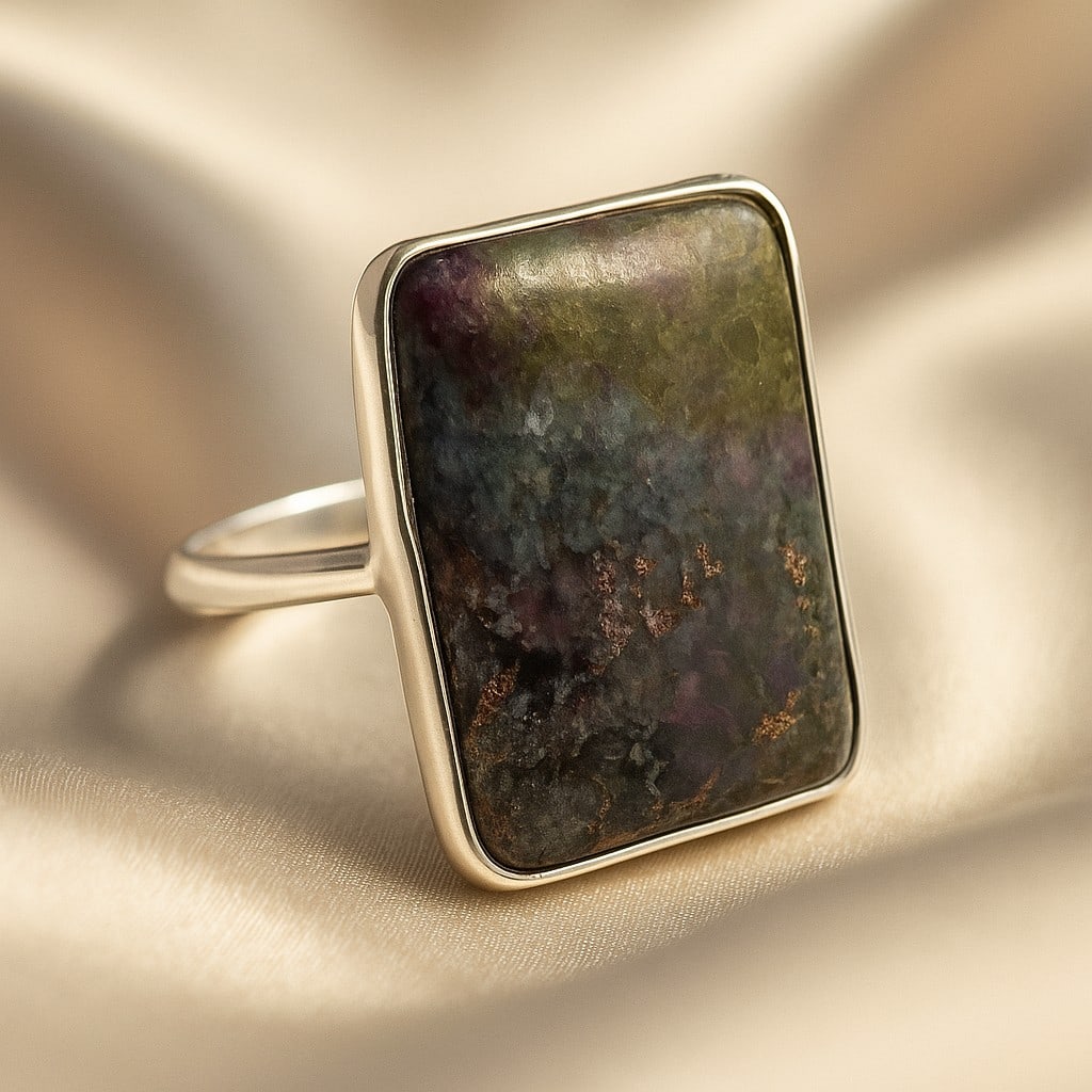 RUBY KYANITE 925 STERLING SILVER RING (1 of 2)