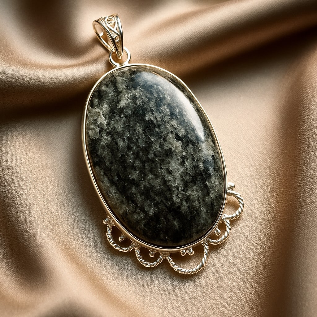 K2 JASPER 92.5 STERLING SILVER PENDANT (1 of 4)