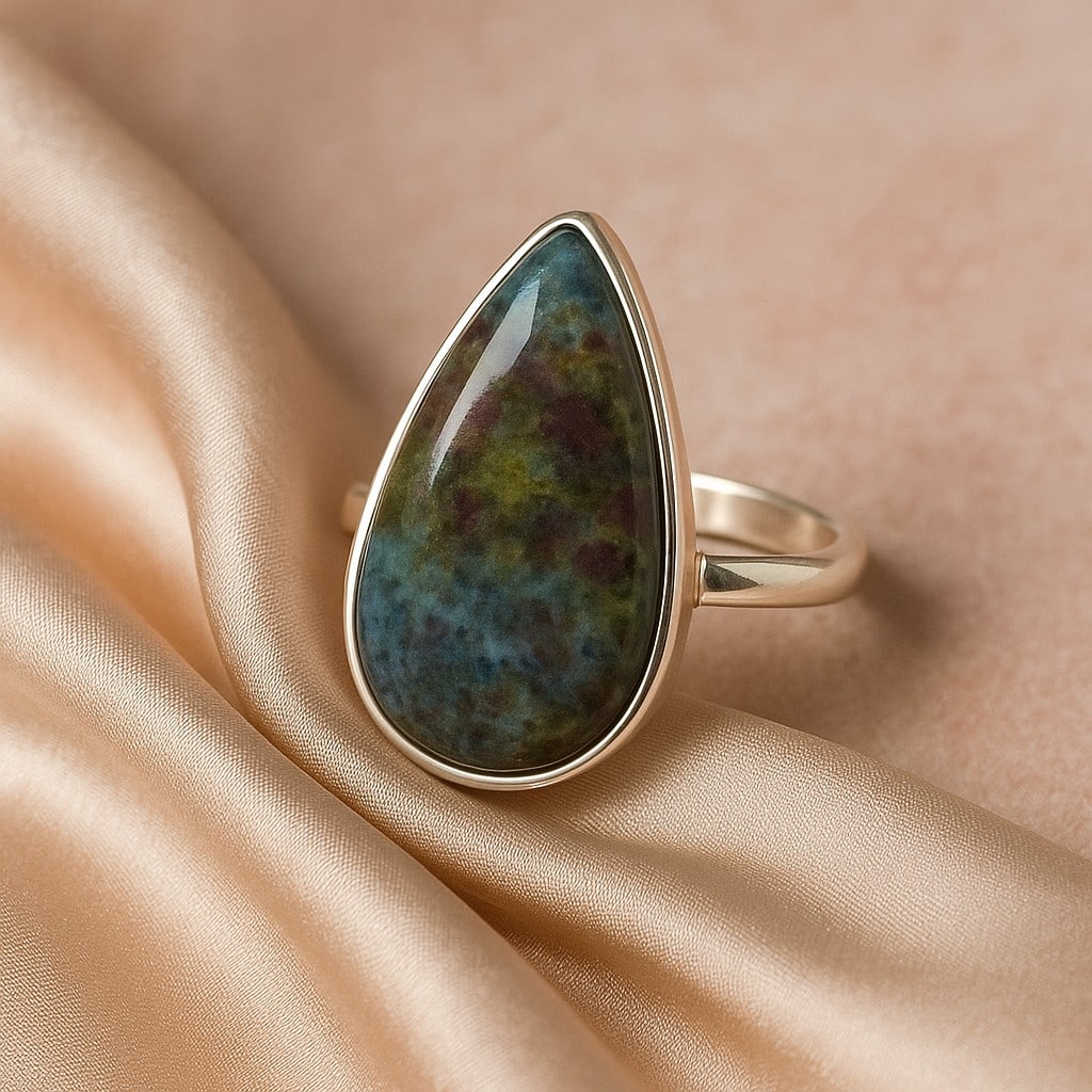 RUBY KYANITE 925 STERLING SILVER RING (1 of 2)