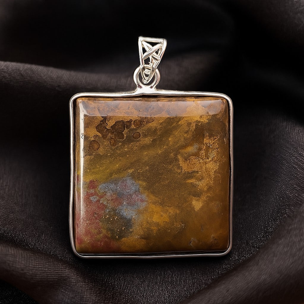 JASPER 92.5 STERLING SILVER PENDANT (1 of 4)