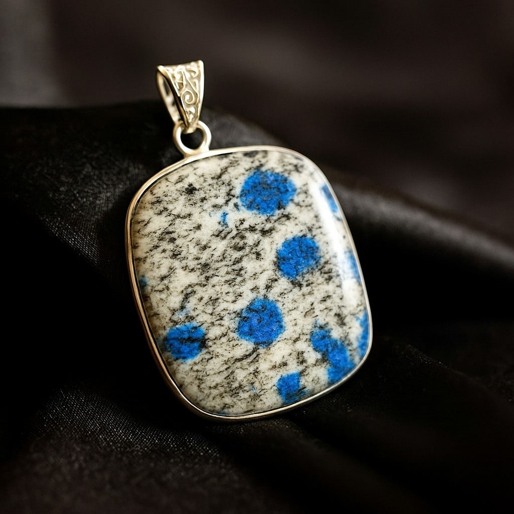 K2 JASPER 925 STERLING SILVER PENDANT (1 of 3)