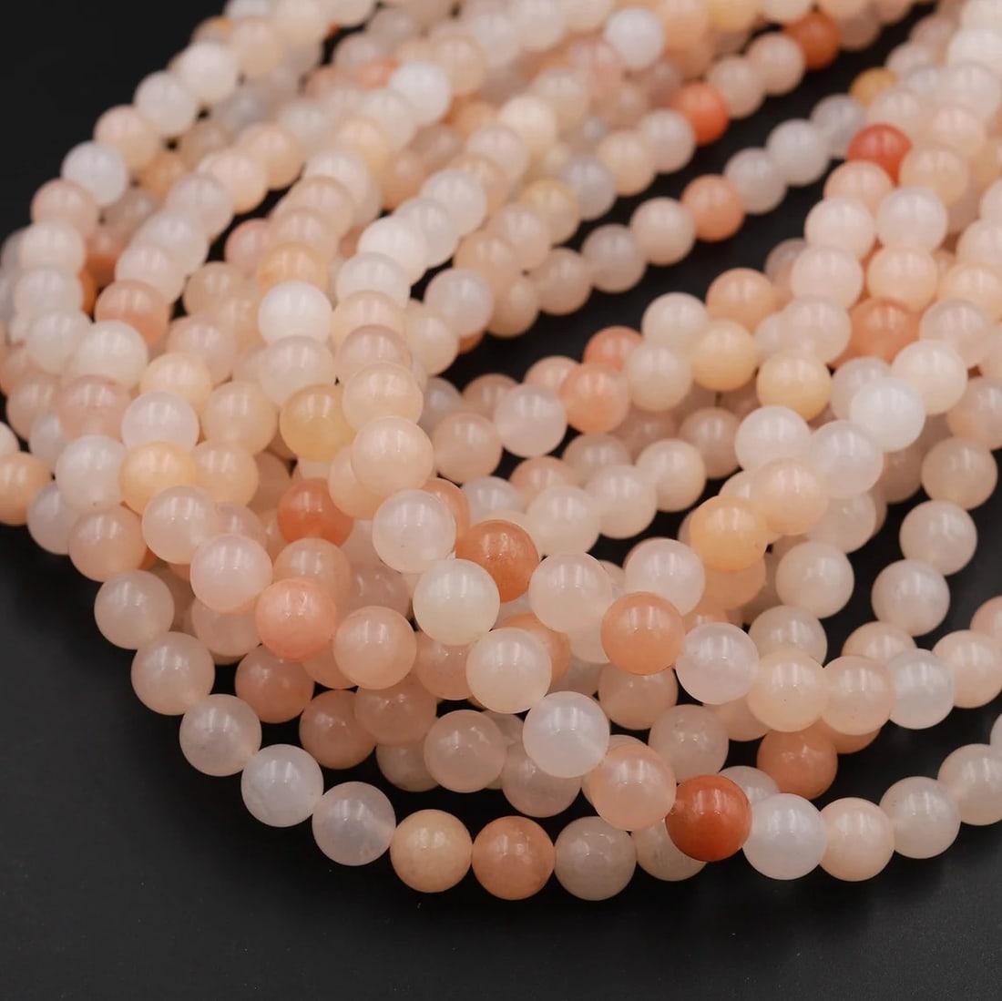 Natural Peach Aventurine Gemstone 10 mm Round Smooth Plain Beads 10 Strand: Natural Peach Aventurine Gemstone 10 mm Round Smooth Plain Beads 10 Strand Product Type : Loose Beads Strand Gemstone : Peach Aventurine Beads Shape : Round Smooth Plain Beads Size : 10 mm Qua