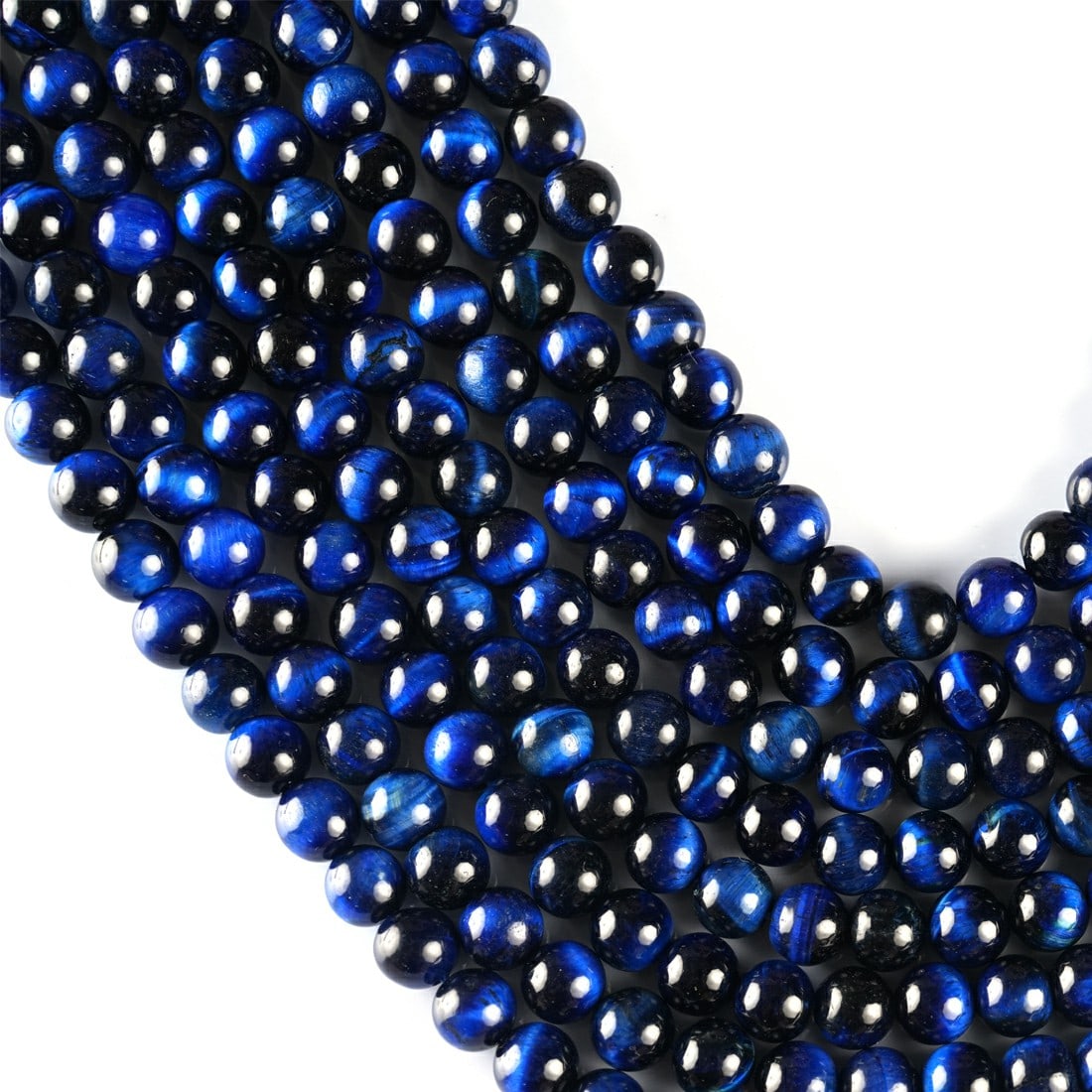 Blue Tiger's Eye Gemstone 8 MM Round Smooth Beads 10 Strand: Blue Tiger's Eye Gemstone 8 MM Round Smooth Beads 10 Strand Product Type : Loose Beads Strand Gemstone : Blue Tiger's Eye Beads Shape : Smooth Beads Size : 8 MM Quantity : 10 Lines Strand<