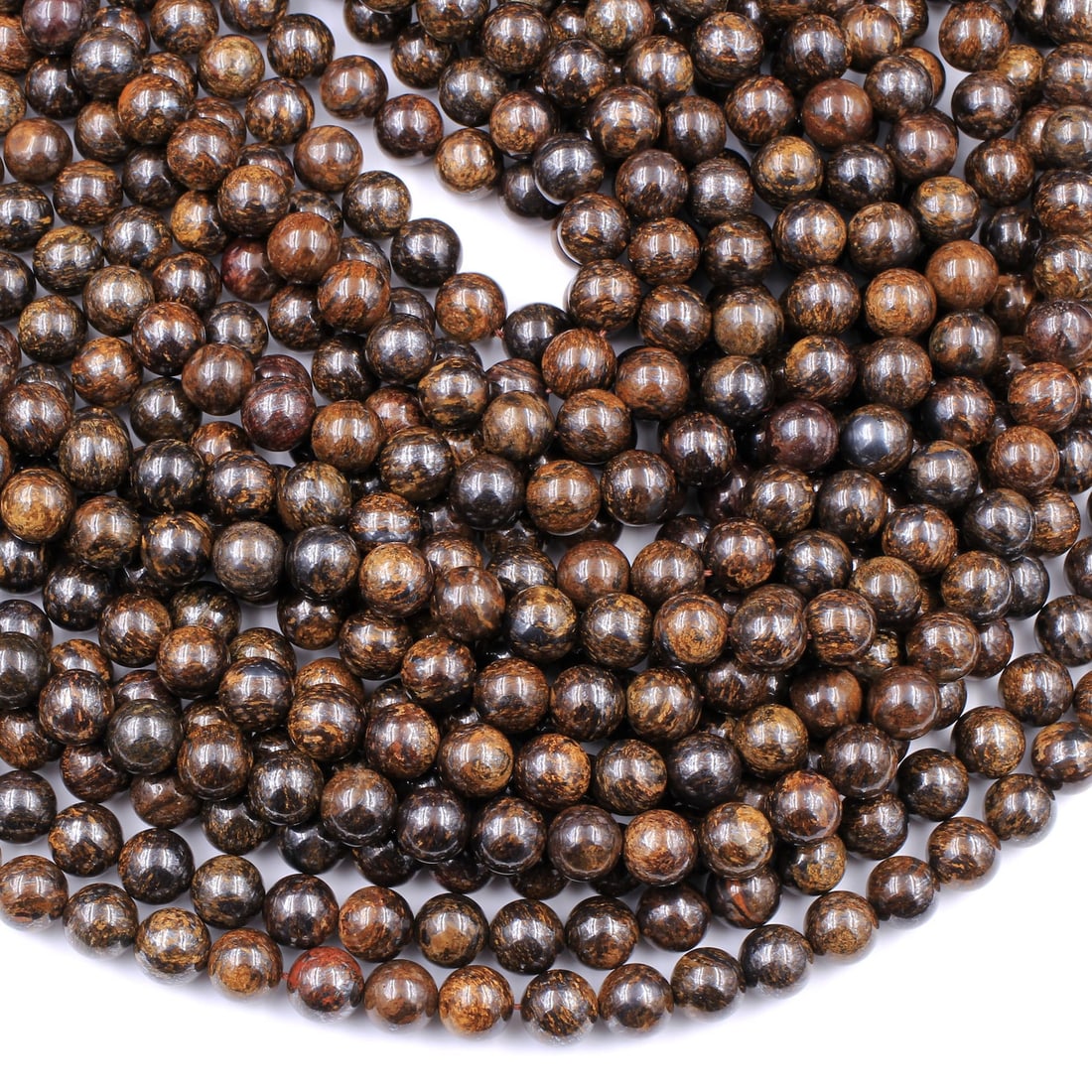 Natural Bronzite Gemstone 4 MM Round Smooth Plain Beads 10 Strand: Natural Bronzite Gemstone 4 MM Round Smooth Plain Beads 10 Strand Product Type : Loose Beads Strand Gemstone : Bronzite Beads Shape : Round Smooth Plain Beads Size : 4 MM Quantity : 10 Lin