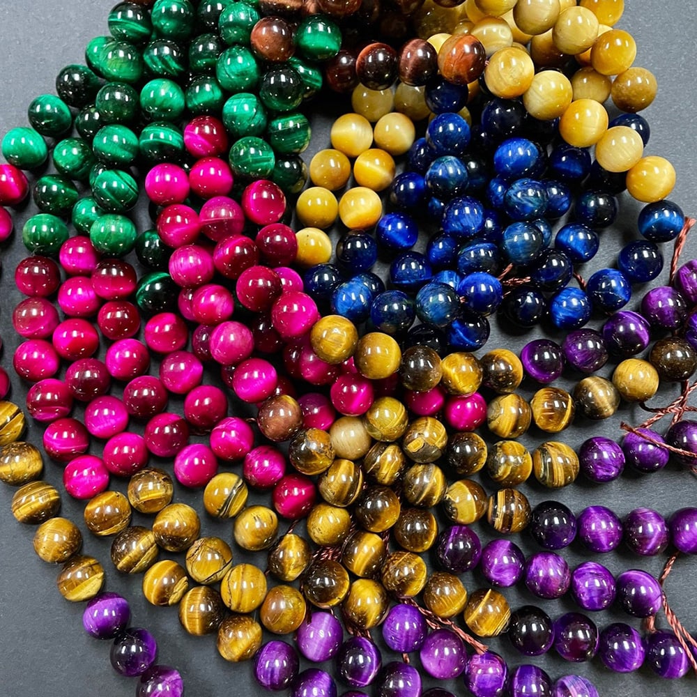 Natural Multi Tiger'e Eye Gemstone 4 mm Round Smooth Plain Beads 5 Strand: Natural Multi Tiger'e Eye Gemstone 4 mm Micro Round Smooth Plain Beads Rondelle 5 Strand 15.5 Inches Each Product Type : Loose Beads Strand Gemstone : Multi Tiger'e Eye Beads Shape : Round Smooth Plai