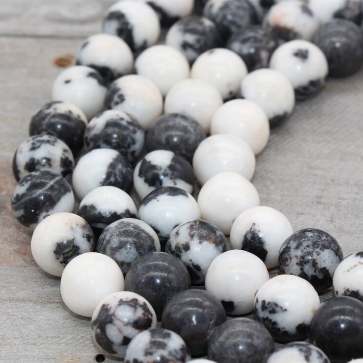 Natural Black Zebra Jasper Gemstone 4 mm Round Smooth Plain Beads 10 Strand: Natural Black Zebra Jasper Gemstone 4 mm Round Smooth Plain Beads 10 Strand Product Type : Loose Beads Strand Gemstone : Black Zebra Jasper Beads Shape : Round Smooth Plain Beads Size : 4 mm Q