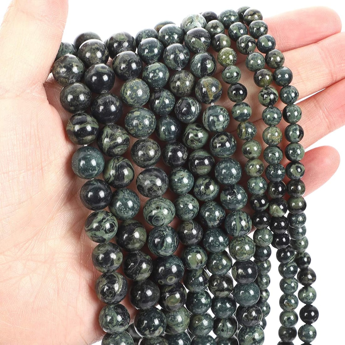 Natural Green Sparrow Jasper Gemstone 6 mm Round Smooth Plain Beads 10 Strand: Natural Green Sparrow Jasper Gemstone 6 mm Round Smooth Plain Beads 10 Strand Product Type : Loose Beads Strand Gemstone : Green Sparrow Jasper Beads Shape : Round Smooth Plain Beads Size : 6 mm