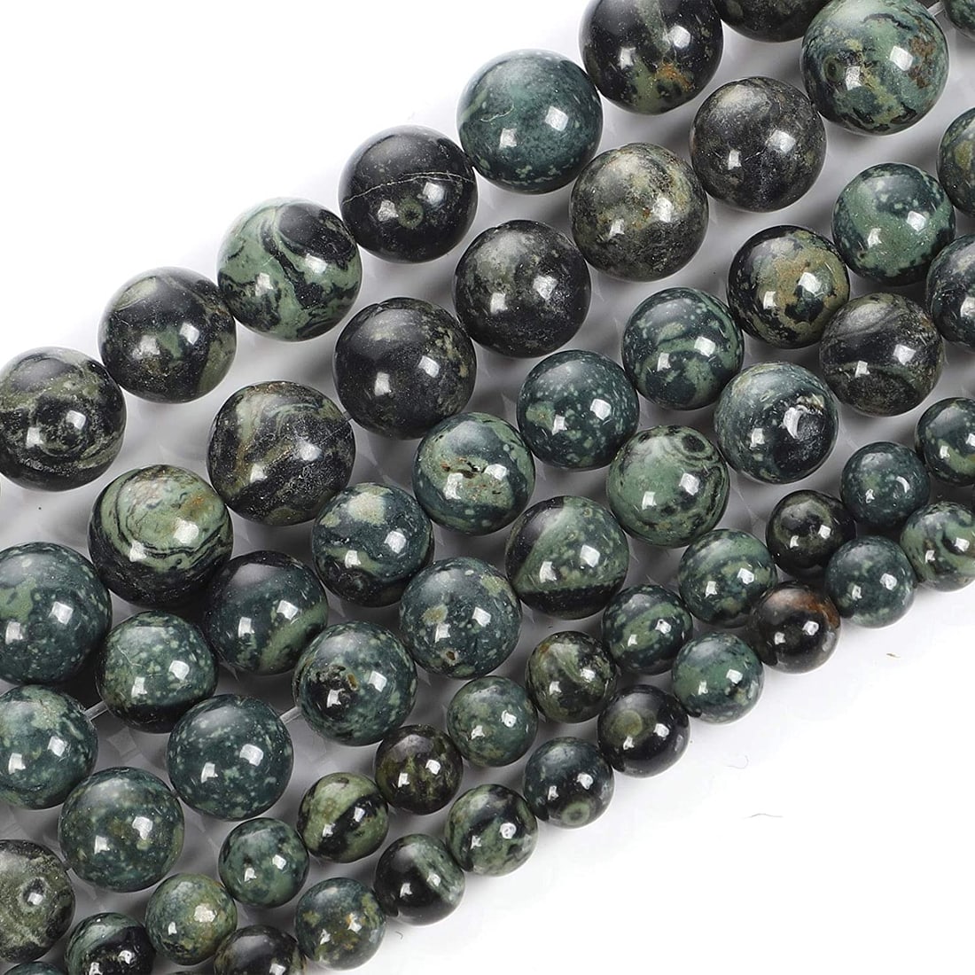 Natural Green Sparrow Jasper Gemstone 8 mm Round Smooth Plain Beads 10 Strand: Natural Green Sparrow Jasper Gemstone 8 mm Round Smooth Plain Beads 10 Strand Product Type : Loose Beads Strand Gemstone : Green Sparrow Jasper Beads Shape : Round Smooth Plain Beads Size : 8 mm